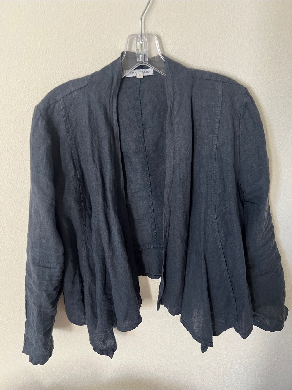 Tempo Paris 100% linen cardigan